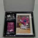 Fun Basketball Theme Picture Frame Craft Kit Kid Room Decor Photo Frame Art Making Kit for Girl or Boy Birthday Gift (4X6)