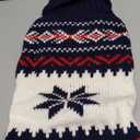 Chilly Dog Navy Vail Dog Sweater (Large) (Blue)