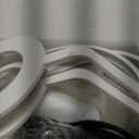 KDG Simple Cordless Table lamp, Portable Bedside 5000mAh LED Desk Lamp, 3 Brightness Levels Emergency Light, Linen Lampshade for Living Room, Bedroom, Dining Room, Night Light (Black) (Black + Beige Lampshde (2 Pack))