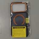 for iPhone 17 Pro Max case with Camera Lens Protector[10Ft Military-Grade Protection] Compatible with fit MagSafe Shockproof Slim Thin Cover case for iPhone 17 Pro Max 6.9 inch, Orange Bumper