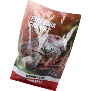 Atyhao Terrarium bark Wood Chips, 650g/bag Small bark Wood Chips Forest Terrain Bark Fine Chips Natural Wood Log Terrain Substrate for Reptiles(L)