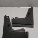 Amooca Mud Flaps Customized for Tesla Cybertruck No-Drill Splash Guards Mudguards with Hardware Front & Rear 4pc Set