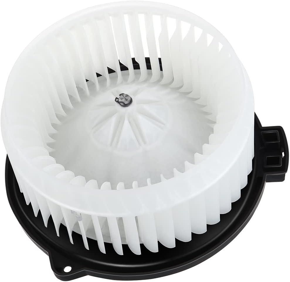 ECCPP HVAC Plastic Heater Blower Motor for Acura for Honda w/Fan Cage fit for 2001-2005 for Acura EL /2001-2005 for Honda Civic /2002-2006 for Honda CR-V /2003-2011 for Honda Element