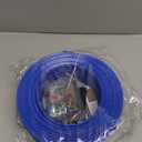 KETIEE Flex Tracks 16Ft for Kids: Flexible Race Car Ramp Track with 4 Small Racecars and 8 Suction Cups Compatible with Diecast 1/64th Cars, Rolls Up Portable Racetrack for Ages 3 & Up (Blue)