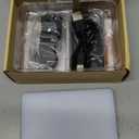 Selfie Light, Phone Light with Front & Back Clip, 60 LED Portable Light with 3 Modes, 5000mAh Rechargeable Video Light for Phone, iPhone, IPad, Laptop, TikTok, Makeup, Live Stream, Vlog (Black)