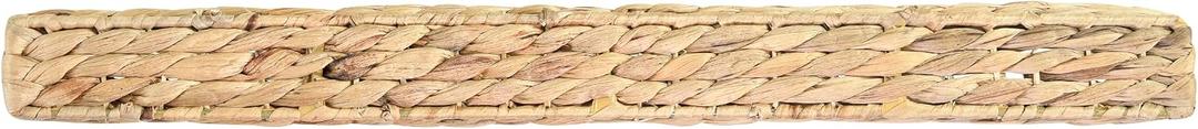 Creative Co-Op Handwoven Water Hyacinth Floating Wall Shelf, 23"