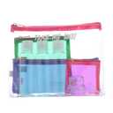 Miamica Bottle Set - Pink, 12 Piece (One Size, Pink 7.5 L x 6.5 W x 1.25 D)