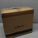 FURWOO Round Rolling Stool Height Adjustable Stool with Wheels for Spa Salon Massage Pale Brown