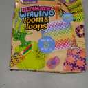 Made By Me Ultimate Weaving Loom, Includes 378 Craft Loops & 1 Weaving Loom with Tool, Makes 25 Projects, 9 Rainbow Colors of Weaving Loops, Hook & Loop Potholder Kit, DIY Weaving Kit