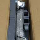 W B D WEIBIDA Appliance Dolly Cart with 4 Locking Twin Wheels Mini Fridge Stand Adjustable Furniture Mover Mobile Roller Base for Washing Machine, Dryer, Refrigerator, Laundry Pedestal (Grey)