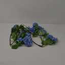 Blue Hydrangea Artificial Flowers 37.4”Tall Faux Hydrangea Flowers Spray with 6 Flower Heads, Silk Hydrangeas Flower with Stems 3Pcs, Fake Hydrangeas for Indoor Outdoor Wedding Table Centerpiece Decor