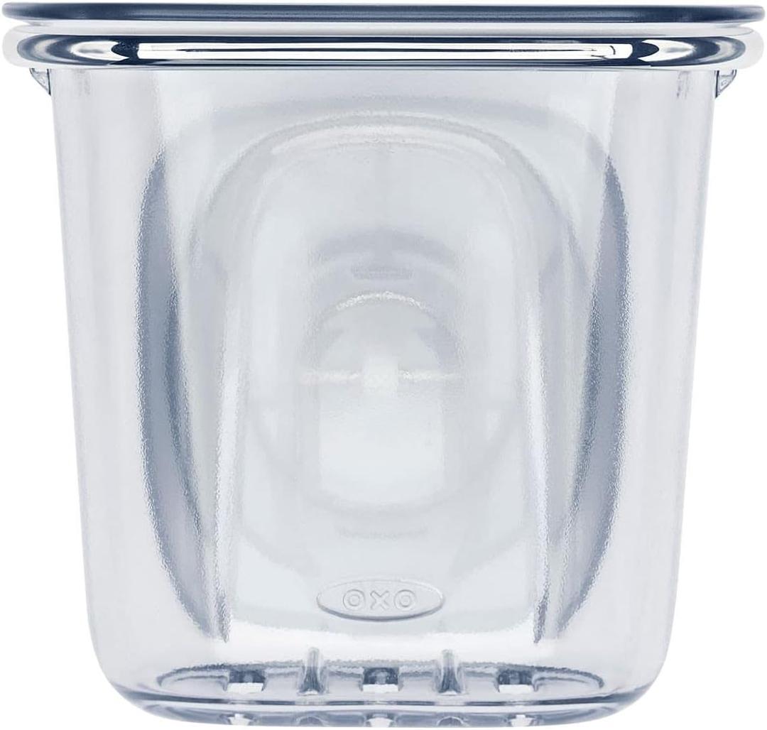 OXO Good Grips Stronghold Suction Multipurpose Shower Accessory Cup,Clear