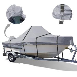 Zenicham Gray 900D Waterproof Heavy Duty Center Console Boat Cover