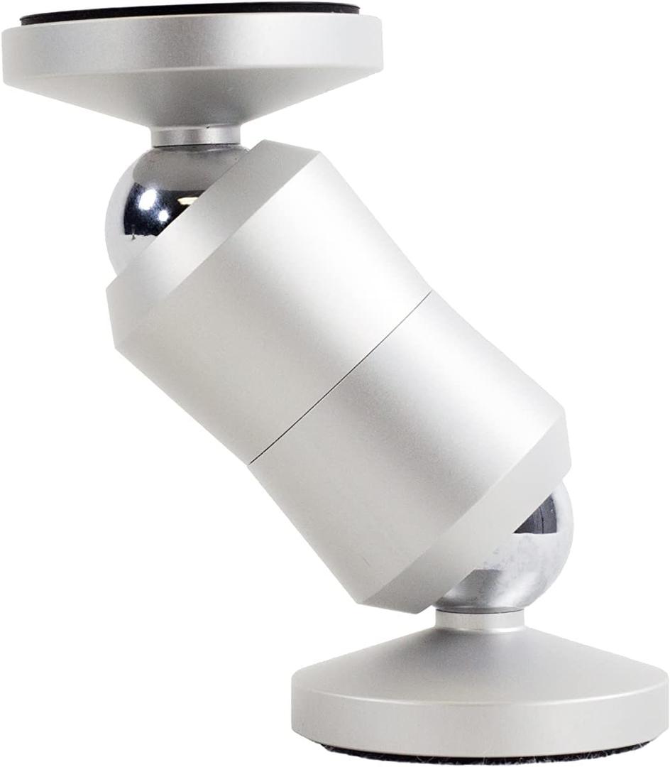 CLUTCHIT The Original Dual Magnetic Movable Phone Holder and Tablet Mount (Silver)