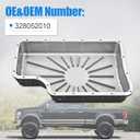 6R140 Transmission Deep Pan Fit for Ford F250 6.7L 2011-2019