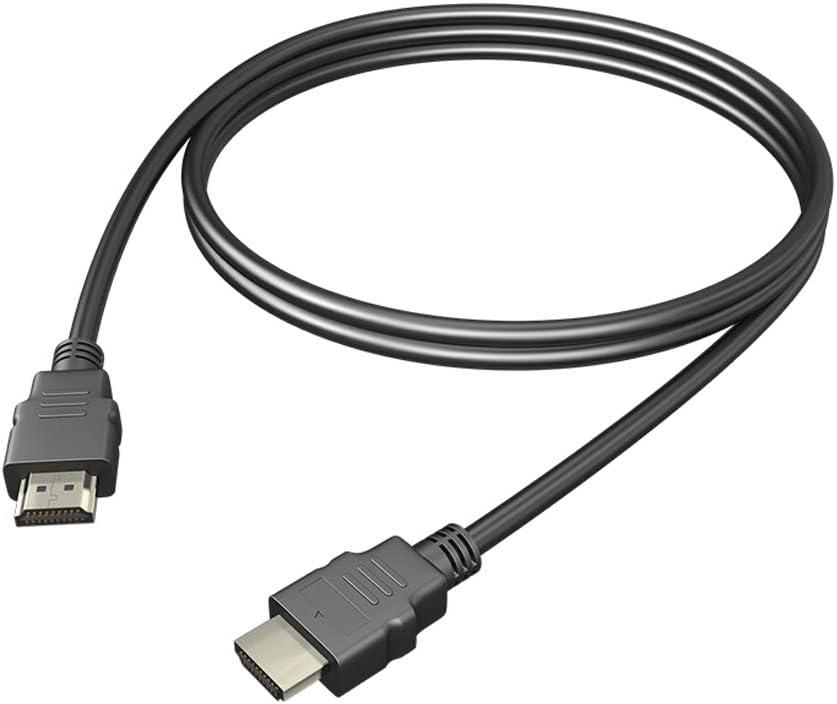 wpOP59NE USB Charge Cord 1/1.5m High Speed HD 1080P 3D Audio Video Sync HDMI Cable Cord for PS3 Projector Black 1.5M