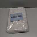 MIULEE 100% Blackout Linen Curtains for Bedroom, Natural Solid Luxury Decor Thermal Insulation Room Darkening Drapes for Living Room Nursery Back Tab Rod Pocket 42 x 84 Inches, 2 Panels