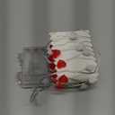 Valentines Decor 10FT 30 LED Valentine's Lights with Timer, Red Pink White Heart Lights String Battery Operated, 8 Modes Valentines Decorations Heart Fairy Lights Romantic Decor Home Bedroom