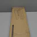 BAYKA White Floating Shelves for Wall, 22.5 inches Wall Mounted Rustic Wood Shelves for Bathroom, Bedroom, Living Room, Floating Shelves for Books/ Storage/ Decor (Set of 3)