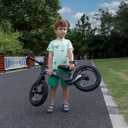 CXWXC 12" Toddler Balance Bike - Ages 24 Months to 5 Years - Kids Push Balance Bike with Footrest, No Pedal Training Bicycle - Birthday Gifts for Girls & Boys