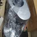 Delonghi ENV155SAECA Nespresso VertuoPlus Coffee & Espresso Maker with Aeroccino, Silver