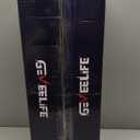 GEVEELIFE Drywall Sander, 880W 7.33A Electric Drywall Sander with Vacuum Dust Collector, 5 Variable Speed 1000-2100RPM, LED Light, Foldable & Extendable Handle, 12 Sanding Discs (Orange)