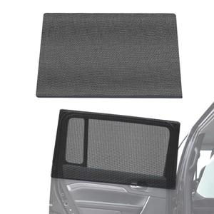 Rear Window Sun Shades for Jeep Wrangler & Gladiator, Breathable Mesh and Stretchy Sun Screen, UV Protection for Babies, Pets, and Outdoor Activities, Fits 1997-2024 Models, Pair