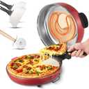 VEVOR Pizza Oven, 14 in Electric Pizza Maker, 1600W Electric Pizzas Cooker with Cordierite Stone, 5-Mode Temperature Control, Viewing Window for Precise Cooking, Heats up to 698 F, for Home Kitchen, 14 Inch Upgrade