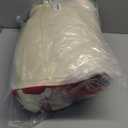 Ramen Noodle Dog & Cat Bed,Keep Warm and Super Soft Creative Pet Nest for Indoor Cats,Removable Washable Cushion for Small Medium Large Dogs and Cats (19.7"L x 19.7"W x 7.9"Th, red)