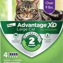 Advantage XD Large Cat Flea Prevention & Treatment For Cats over 9lbs. | 4-Topical Doses, 2-Months of Protection Per Dose
