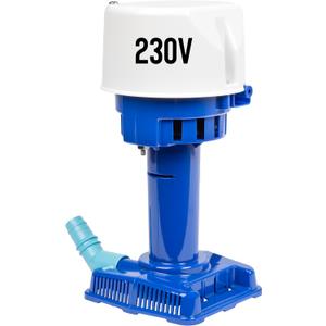 Little Giant CP2-230 1/50 HP, 230 Volt, 502 GPH, Evaporative Cooler Pump with 6-ft. Cord and 3-Prong Plug, Blue, 541015