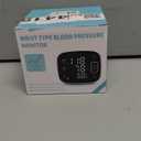 Oklar Blood Pressure Monitors for Home Use Rechargeable Wrist Digital BP Machine Cuff with LED Backlit Display, Voice Broadcast, 240 Memory Storage for 2 Users with Carrying Case