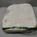 LONBET Laundry Basket with Lid, Made from Breathable Fabric | Aesthetic Clothes Hampers for Laundry with Side Handles & Sturdy Bamboo Frame (40 Gallons - Double, Beige)