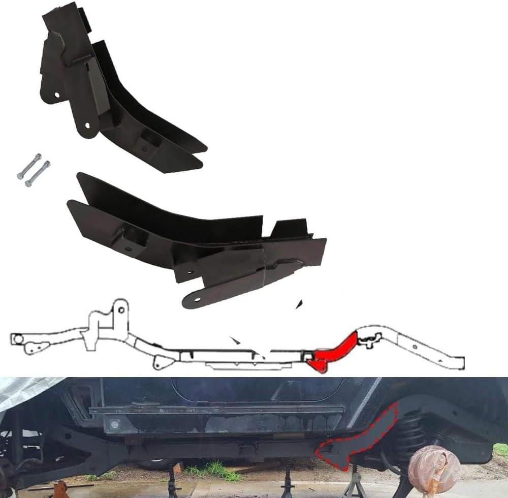 WRLWYRear Set Trail Control Arm Frame Rust Repair Kit for 1997-2006 Jeep Wrangler TJ Heavy-Duty, Easy-to-Install Rust Prevention & Restoration Solution
