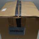 Kante 11.6" Dia Round Concrete Planter, Outdoor Indoor Large Plant Pots Containers with Drainage Hole and Rubber Plug for Home Garden Patio, Gray Concrete