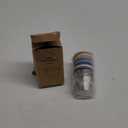 [8 Pack] Salad Dressing Container To Go, 2.4oz Small Condiment Containers with Leakproof Silicone Lids, Reusable Stainless Steel Sauce Cups for Lunch Bento Box, Picnic and Travel