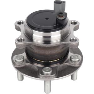 Autoround 512465 Rear Wheel Bearings and Hub Assembly Compatible with Ford Focus 2012 2013 2014 2015 2016 2017 2018, with Parking Assist, 5-Lugs w/ABS