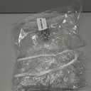 Walrus Clear Round Vinyl Fitted Tablecloth Waterproof Oilcloth Heavy Duty Elasticized Table Cover Elastic Edge Design Plastic Tablecloth Protector for Round Table (Best for 40"-44" Round)