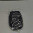 6.2-Inch Small Mini Square Silicone Air Fryer Liners 2 Pack for Chefman Mini, DASH, COSORI, COMFEE, Instant, DEIME for 2qt 2.1qt 2.6qt 3qt Reusable Basket Trays, Airfryer Accessories (Black)