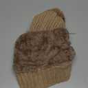 3 in 1 Beanie Hat for Women, Women's Knitted Hat in Autumn and Winter, 3 in 1 Beanie Hat with Scarf and Mask Beige