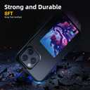 Ink Phone Case for iPhone 14 PRO MAX, Smart Picture Case with APP Control, Strong TPU Protection, Black