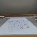 Treshin Stainless Steel Shelf with 4 Hooks 12 x 24 Inches, Commercial Wall Mount Floating Shelving Storage Pot Rack for Restaurant, Kitchen, Home, Bar and Hotel