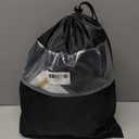 KOTTO Expandable Garden Water Hose, 10 Spray Nozzles, Anti-Rust Solid Brass Connector, Lightweight No-Kink Flexible - Black 100ft