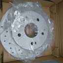 4 x DFC Front and Rear Brake Rotors Fits 2002-2006 Acura RSX | Drilled Slotted Disc Brake Rotors| 10.3" Front & 10.2" Rear