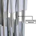 7.5x7.5FT Tension Fabric Pop Up Display Stand Trade Show Holder Backdrop Portable Aluminum Double-sided for Booth Exhibition Wedding Event - Stand Only
