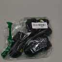 XSY&G Dog Boots,Waterproof Dog Shoes,Dog Booties with Reflective Rugged Anti-Slip Sole and Skid-Proof,Outdoor Dog Shoes for Medium Dogs 4Pcs-Size 1 (Black)