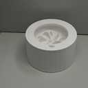 Pawque Elevated 60oz Slow Feeder Dog Bowls Large Breed, Single Raised Food Bowl for Medium Large Sized Dogs, Stable Sturdy Base and Snap on Adjustable Height Stand, Anti-Slip Mess Proof Dog Bowls