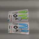 Munchkin Splash Toddler Fork, Knife and Spoon Utensil Set, 6 Pack, Blue/Green