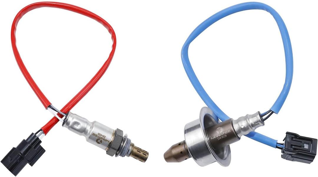MANATEE 2-Pcs Set Oxygen O2 Sensor (Upstream + Downstream) for Honda Civic 1.8L 2006-2015 & Acura ILX 2.0L 2013-2014  234-9124/234-4350 OE Replac# 36531-RNA-J01 36532-RNA-A01
