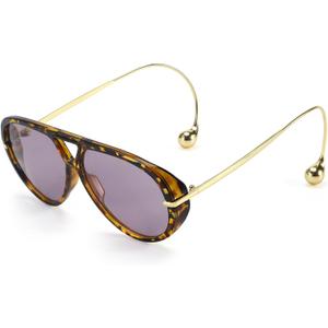 SODQW Oversized Aviator Sunglasses for Women With Earrings Trendy Large Big XL Size 2026 Designer Ladies Shades